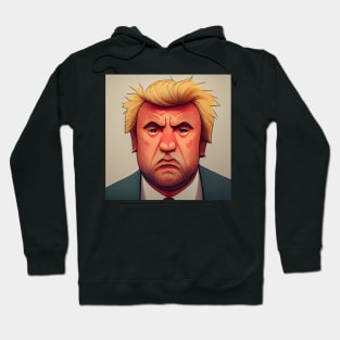 Donald Trump | President Portrait | Comics Style Hoodie